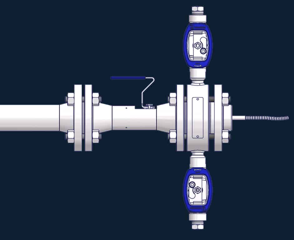 Example of a Close-Coupled Flush Ring option.